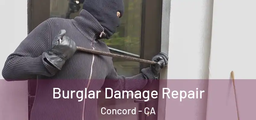 Burglar Damage Repair Concord - CA