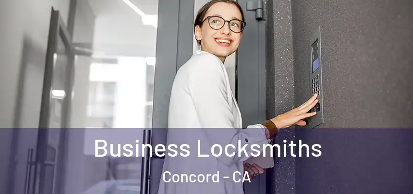 Business Locksmiths Concord - CA
